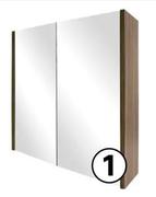 Cabinet 2 Door Vanity Athena Alexa Coimbra 81420676