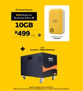 MTN Made For Business Data+ M 4G Pocket Router 10GB