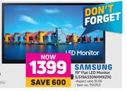 Samsung 19" Flat LED Monitor LS19A330NHMXZN