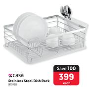 Casa Stainless Steel Dish Rack-Each