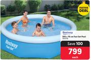 Bestway 305 x 76cm Fast Set Pool 363178-Each