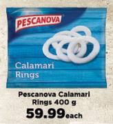 Pescanova Calamari Rings-400g Each