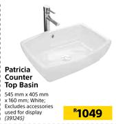Patricia Counter Top Basin 391245