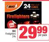 Bic Firelighters-24s Per Pack