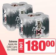 Extreme Apple Ale Cider Cans-For Any 2 x 6 x 300ml