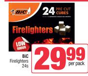 Bic Firelighters-24s Per Pack