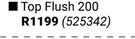 Builders Miami Close Coupled Top Flush Toilet Suite