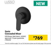 Lusso Savio Concealed Mixer