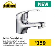 Builders Nova Basin Mixer