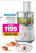 Philips 700W Compact Food Processor
