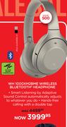Sony WF 1000XM2BME Wireless Bluetooth Headphone