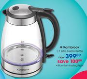 Kambrook 1.7 Litre Glass Kettle