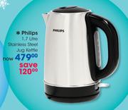 Philips 1.7 Litre Stainless Steel Jug Kettle