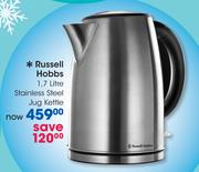 Russell Hobbs 1.7 Litre Stainless Steel Jug Kettle