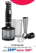 Kambrook 800 Watt Aspire Stick Blender Set