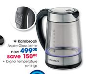 Kambrook Aspire Glass Kettle