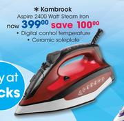Kambrook Aspire 2400 Watt Steam Iron
