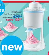 Safeway Soft Serve Ice Cream Maker