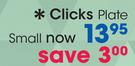 Clicks Small Plate 