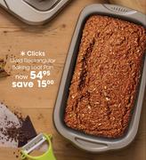 Clicks Gold Rectangular Baking Loaf Pan