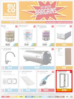 Buco Coastal : Site-Buster Bargains (25 Jan - 11 Feb 2017), page 1
