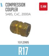 Compression Coupler 15mm