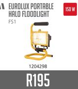 Eurolux 150W Portable Halo Floodlight FS1