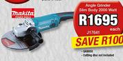 Makita 2000W Angle Grinder Slim Body J17641
