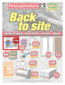 Pennypinchers Inland : Back To Site (25 Jan - 11 Feb 2017), page 1