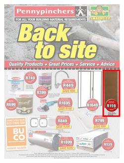 Pennypinchers Inland : Back To Site (25 Jan - 11 Feb 2017), page 1