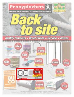Pennypinchers Inland : Back To Site (25 Jan - 11 Feb 2017), page 1