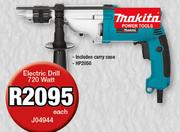 Makita 720W Electric Drill J04944