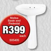 Melisa Basin And Pedestal S05405