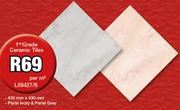 1st Grade Ceramic Tiles L09427/8-Per Sqm