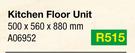 Kitchen Floor Unit A06952-500 x 560 x 880mm