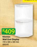 Kitchen Wall End Display AO6545-720 x 300 x 300mm
