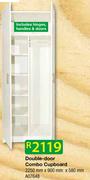 Double Door Combo Cupboard A07648-2250mm x 900mm x 580mm