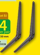 Shelf Bracket BJ-250mm x 300mm Per Pair