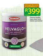 Plascon Velvaglo Non Drip Enamel White-5Ltr