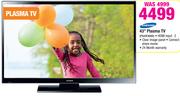 Samsung 43" Plasma TV PS43F4000