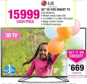 LG 55" 3D FHD Smart TV LED 55LA6210