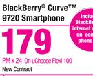 Blackberry Curve 9720 Smartphone-On uChoose Flexi 100