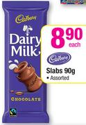 Cadbury Slabs-90G Each