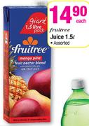 Fruitree Juice-1.5L Each