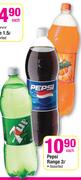 Pepsi Range Assorted-2L Each
