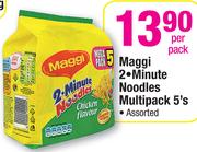 Maggi 2 Minute Noodles Multipack Assorted-5's Per Pack