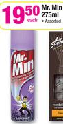 Mr. Min Assorted-275ml