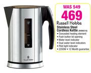 Russell Hobbs Stainless Steel Cordless Kettle RHBK016