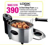 Logik 3Ltr Oval Deep Fryer DF-23