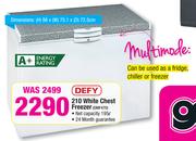 Defy 210Ltr White Chest Freezer DMF470